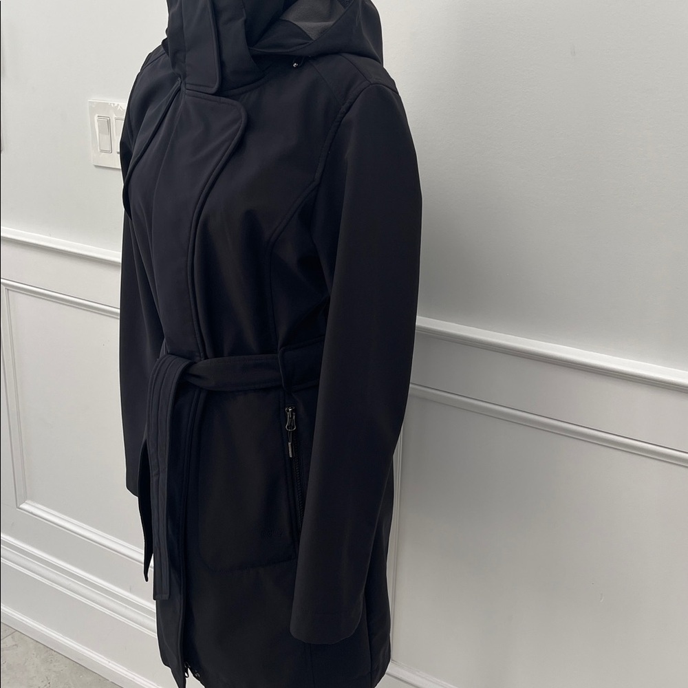 Lole Black Hooded Coat - Picture 7 of 16